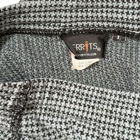 Kerrits Kids Black & Grey Houndstooth Equestrian Breeches Pants - Picture 8 of 8